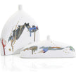 John Richard Decor Splash of Color Vases, Set of Two