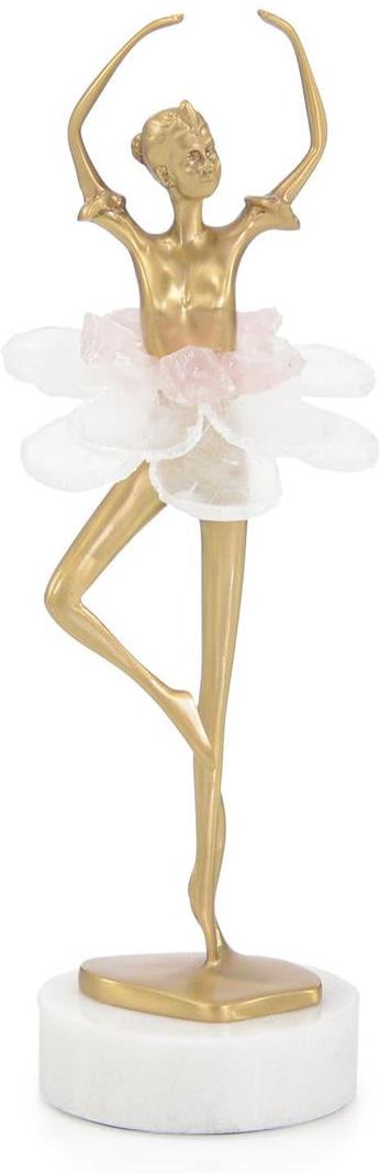 John Richard Decor Selenite Ballet Sculpture on Marble Base II