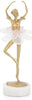 John Richard Decor Selenite Ballet Sculpture on Marble Base II