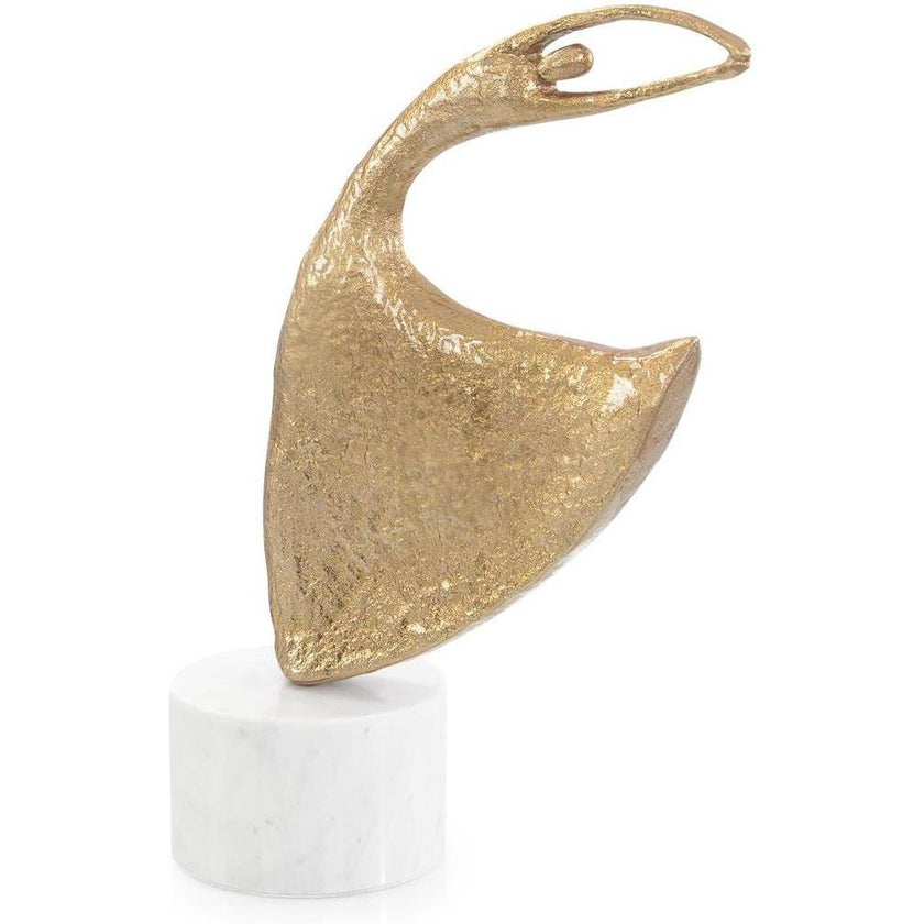 John Richard Decor Windswept Waltz Sculpture on Marble