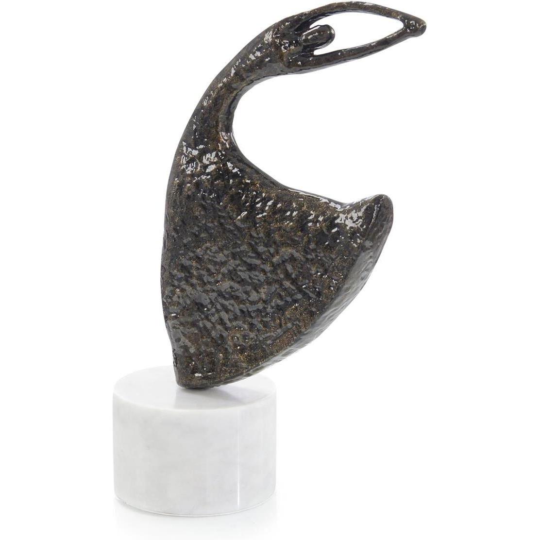 John Richard Decor Windswept Waltz Sculpture on Marble