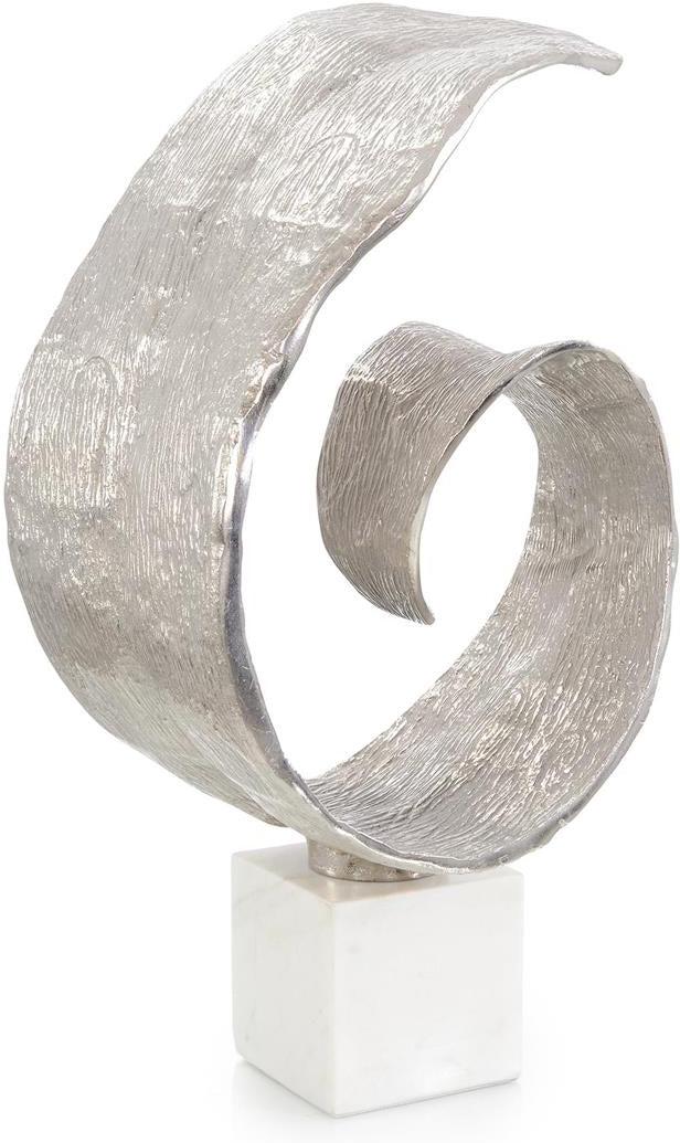 John Richard Decor Spiral Sculpture on Marble