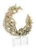 John Richard Decor Lunar Embrace Sculpture on Crystal