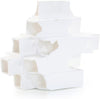 John Richard Decor White Incline Sculpture, Small