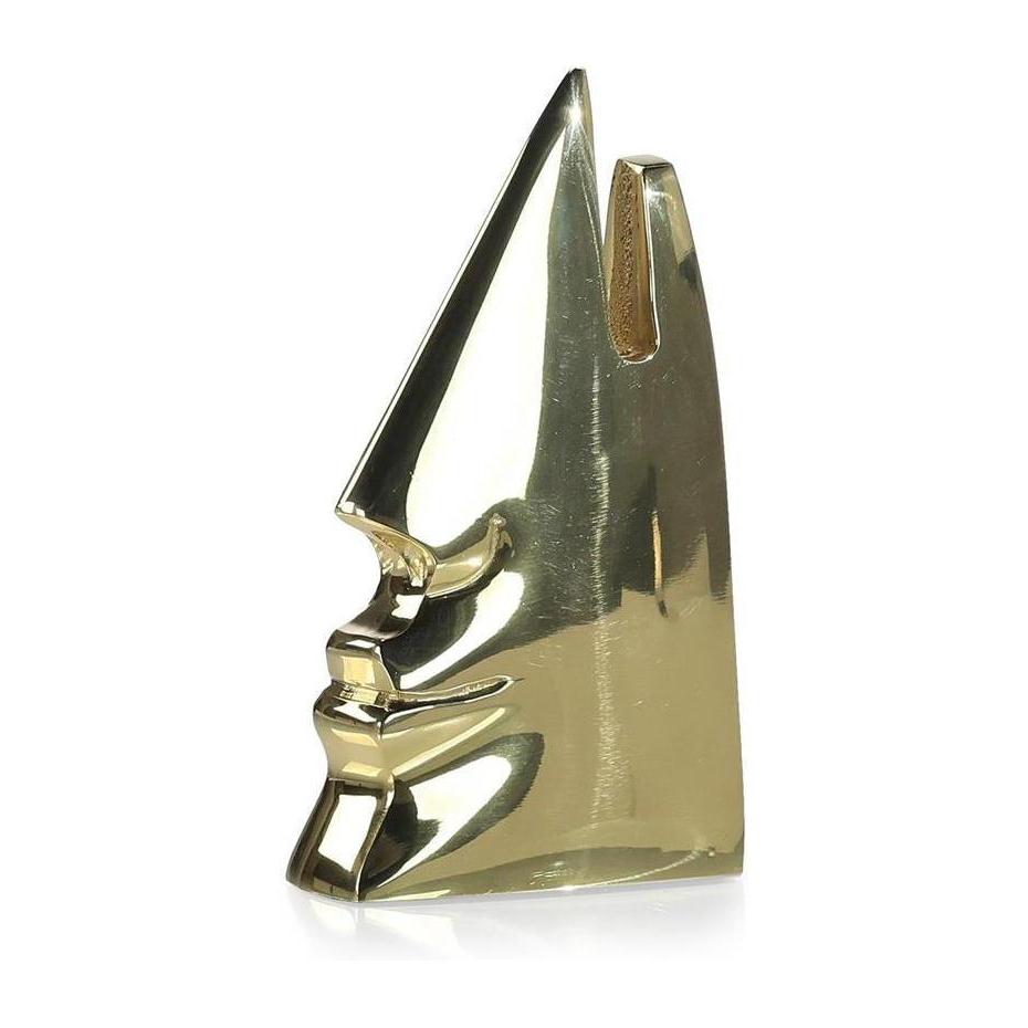 John Richard Decor Brass Ridges Sculpture