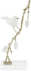 John Richard Decor Porcelain Bird Sculpture on Pine Branch I