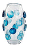 John Richard Decor Cerulean Spots Vase