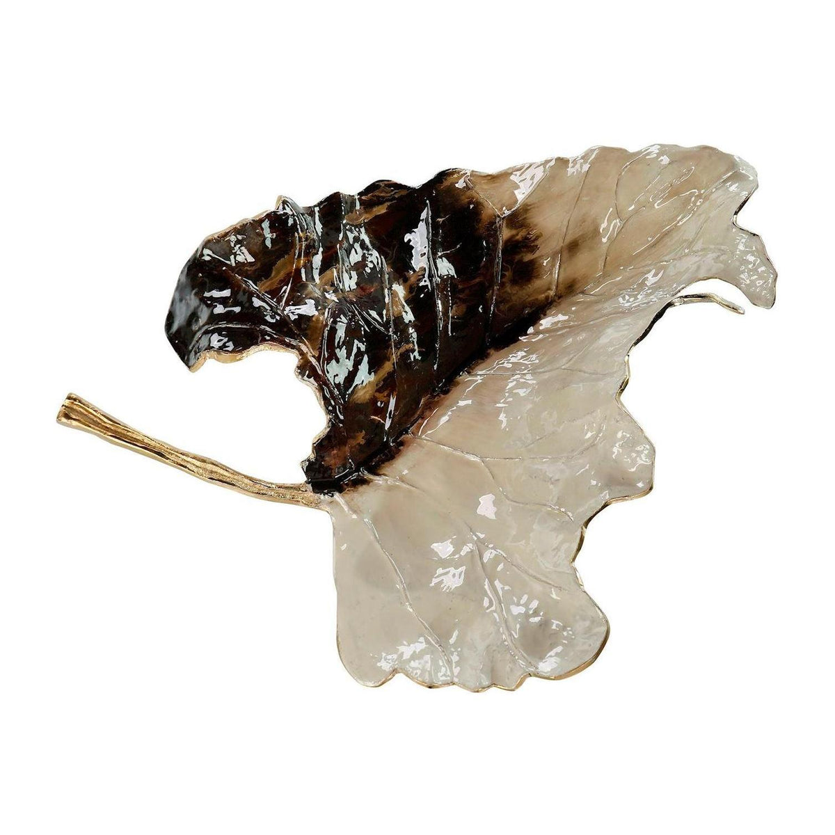 John Richard Decor Auburn Leaf Bowl
