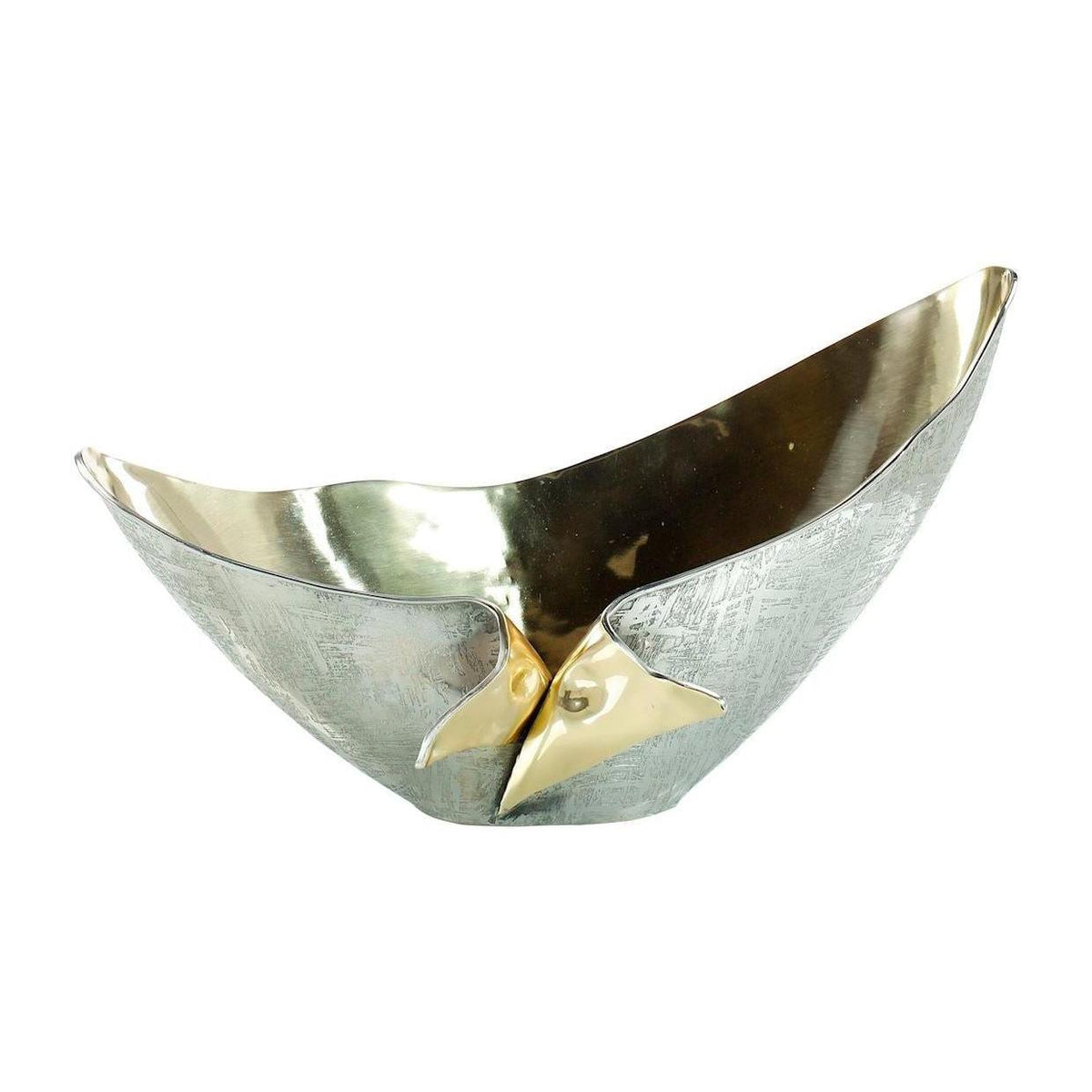 John Richard Decor Andiamo Bowl, Nickel
