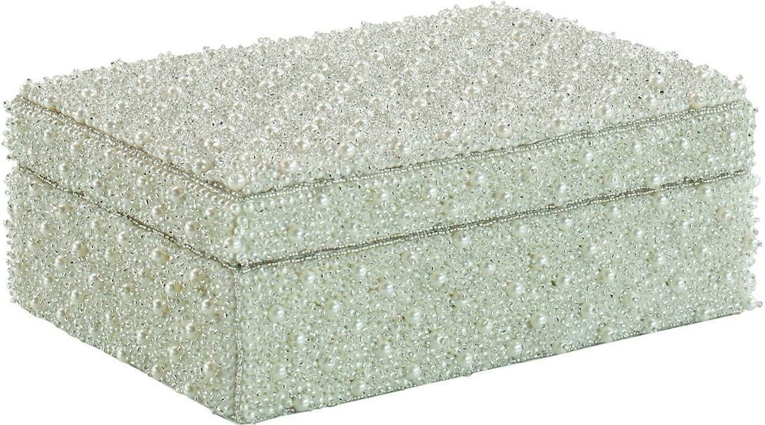 John Richard Decor Pearlescent Beads Box