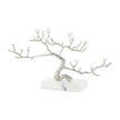 John Richard Decor Crystal Canopy Sculpture on Marble Base