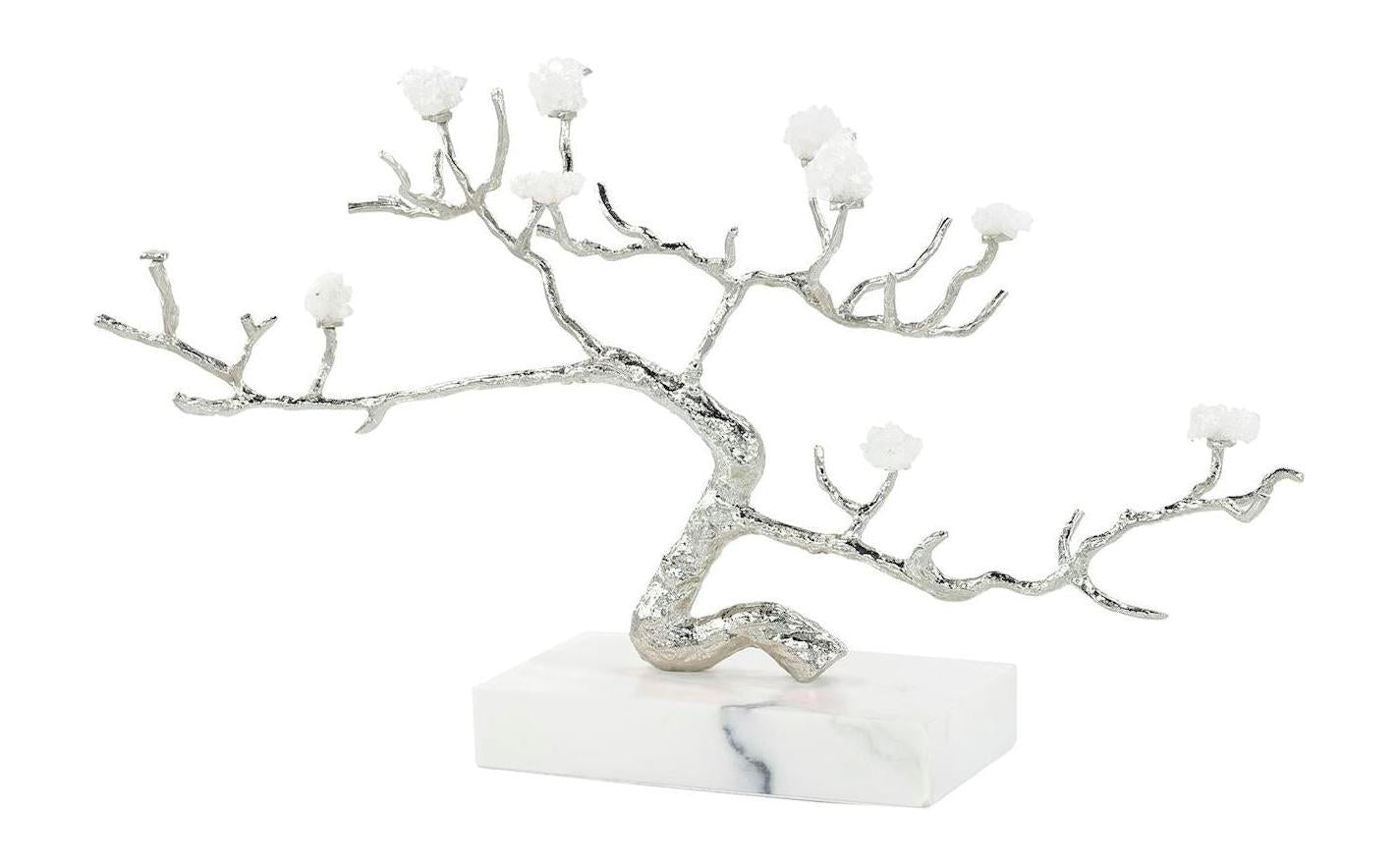 John Richard Decor Crystal Canopy Sculpture on Marble Base