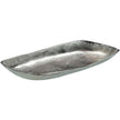 John Richard Decor Scooped Metal Tray, Silver