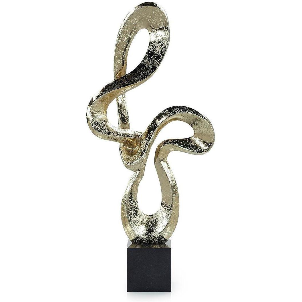 John Richard Decor Recurvo Sculpture, Gold