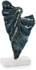 John Richard Decor Standing Leaf Sculpture on Marble Base