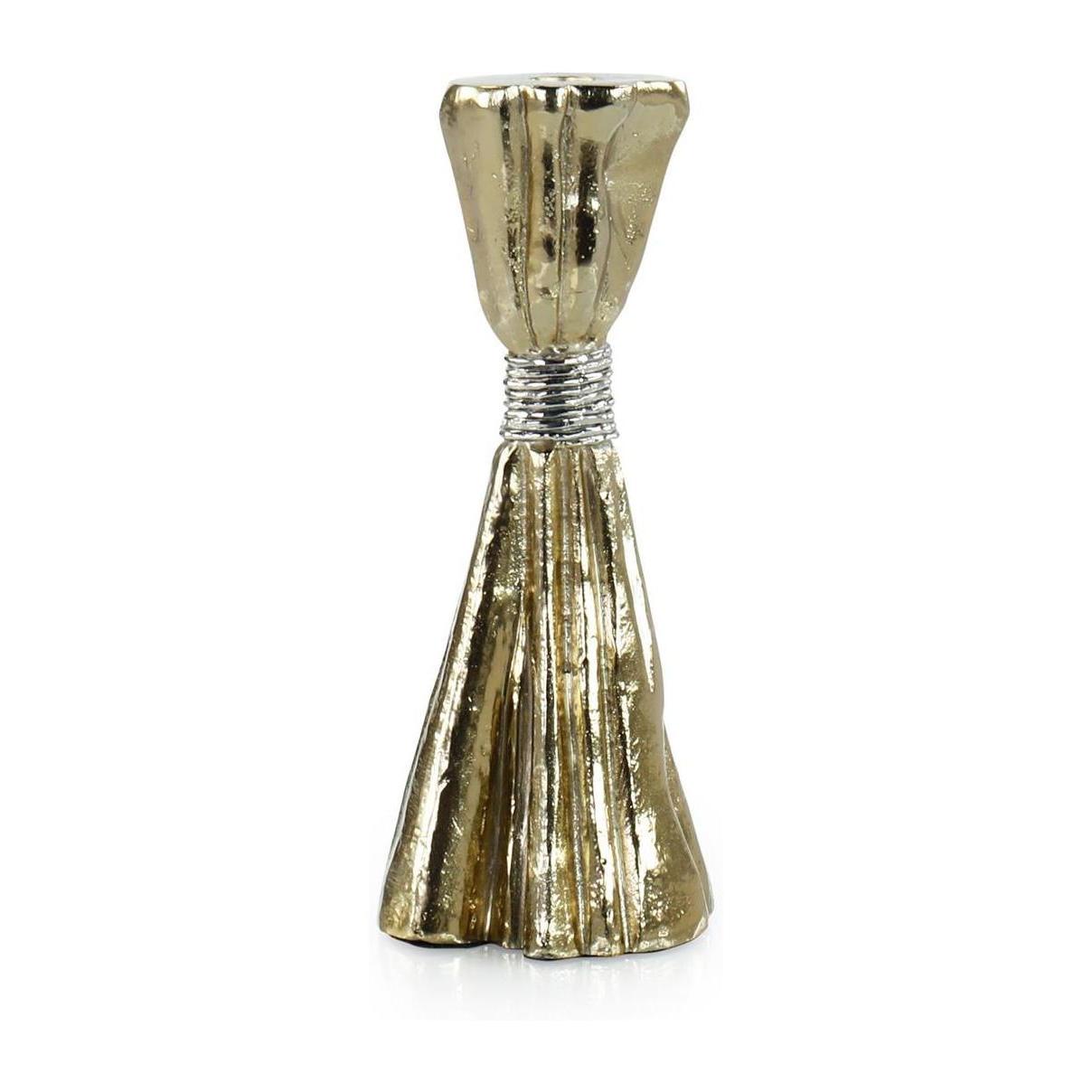 John Richard Decor Taut Metal Candleholder