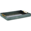 John Richard Decor Viper Tray, Green