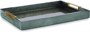 John Richard Decor Viper Tray, Green