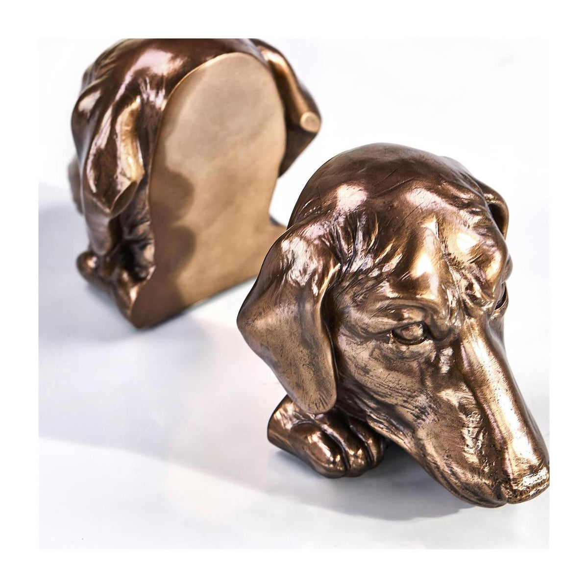 John Richard Decor Dachshund Bookends, Set of 2