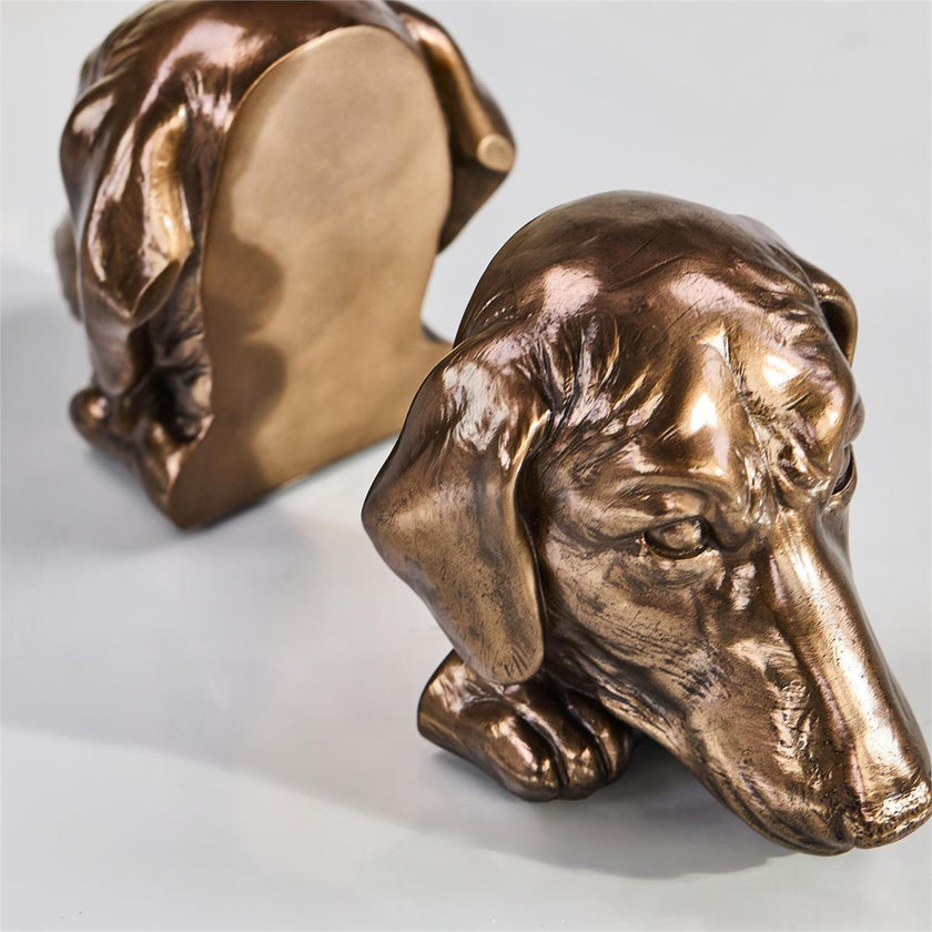 John Richard Decor Dachshund Bookends, Set of 2