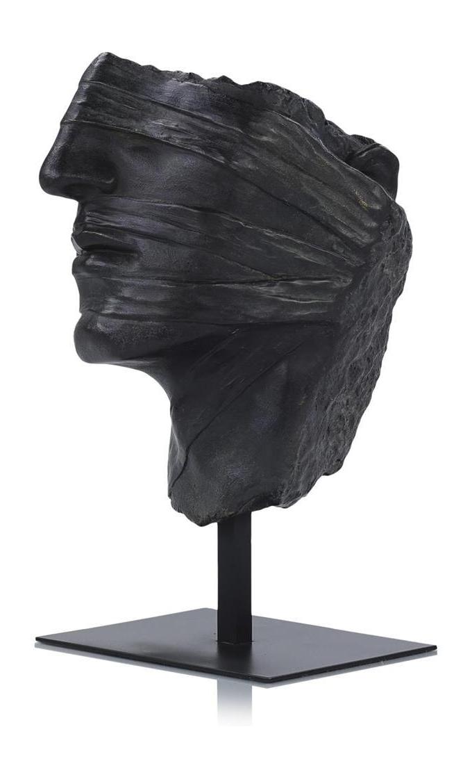 John Richard Decor Countenance Sculpture on Iron Base