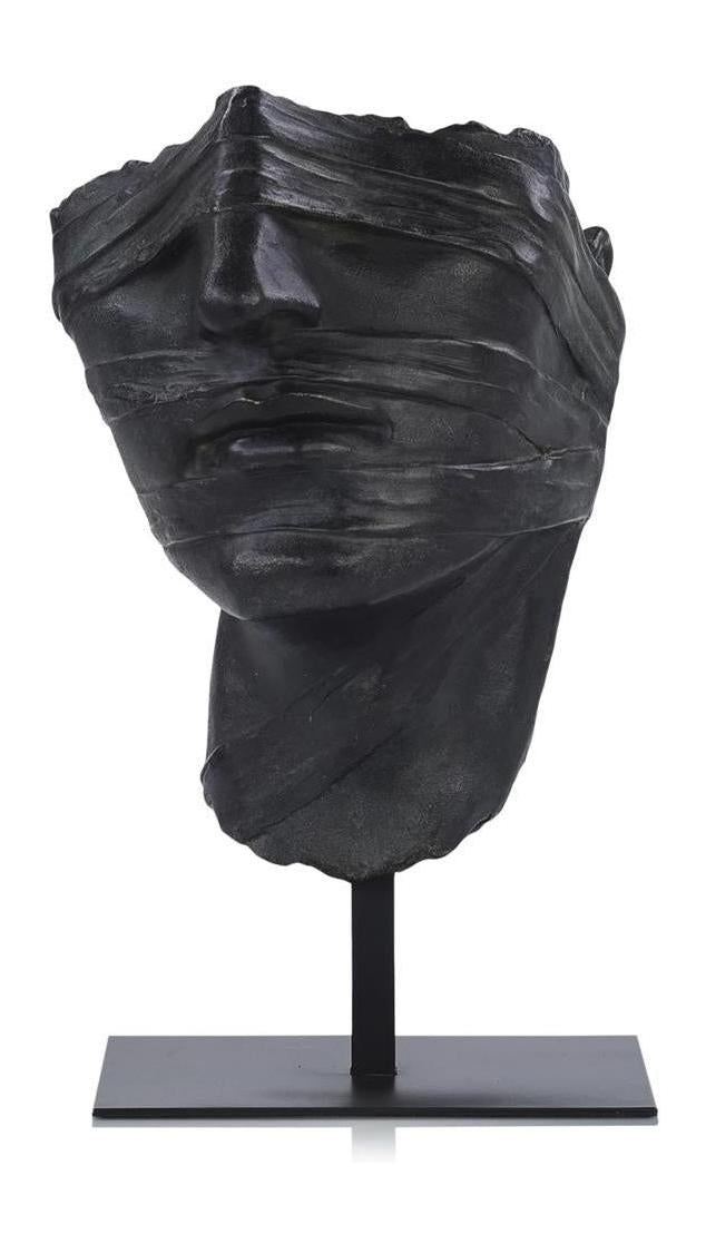 John Richard Decor Countenance Sculpture on Iron Base