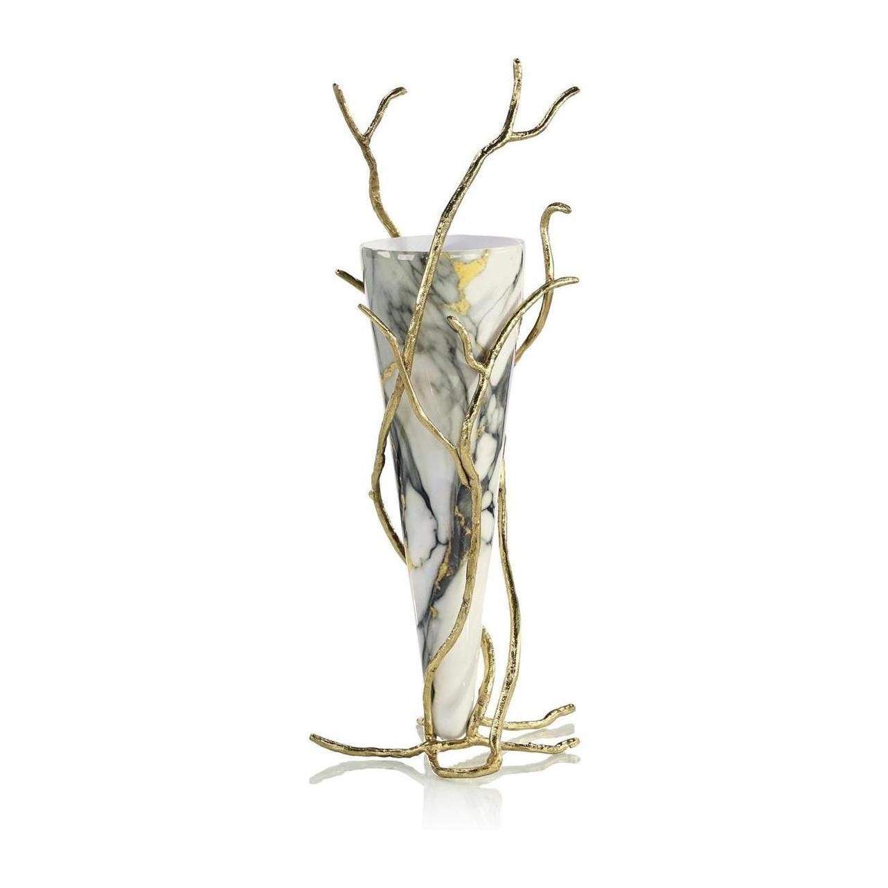John Richard Decor Overgrown Glass Vase