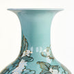 John Richard Decor Turquoise Florals Vase