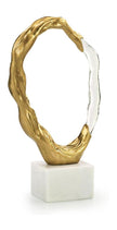 John Richard Decor Metallic Ice Sculpture