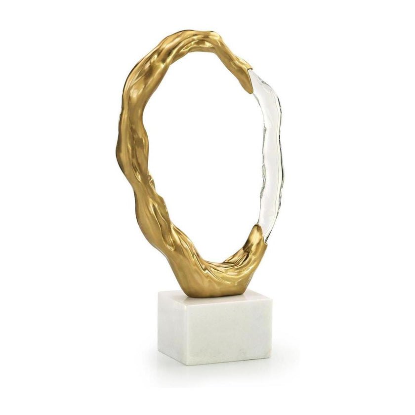 John Richard Decor Metallic Ice Sculpture