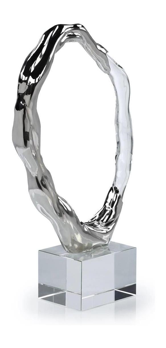 John Richard Decor Metallic Ice Sculpture