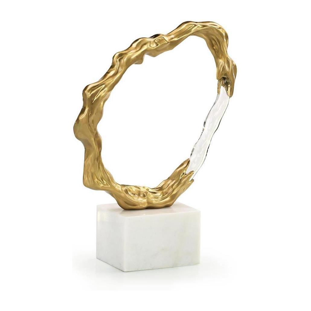 John Richard Decor Metallic Ice Sculpture