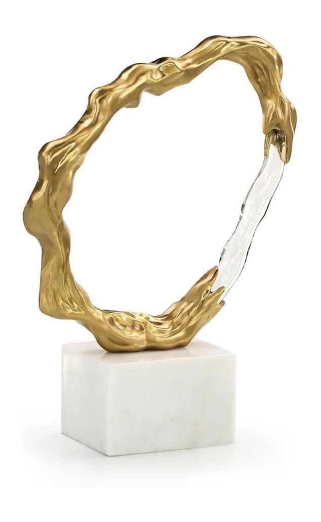 John Richard Decor Metallic Ice Sculpture
