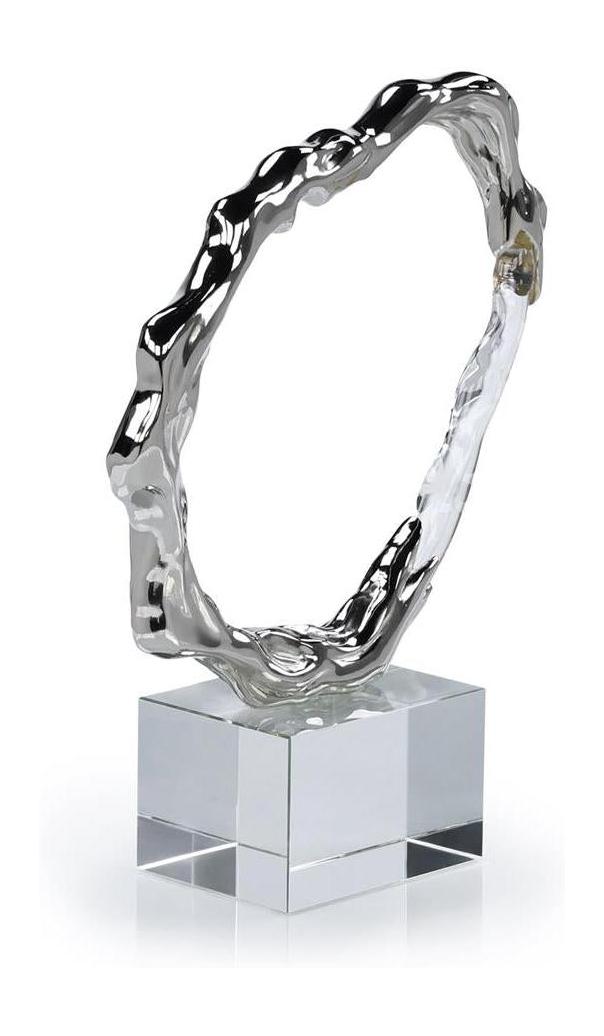 John Richard Decor Metallic Ice Sculpture