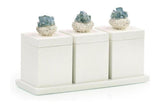 John Richard Decor Crystalline Trio Boxes
