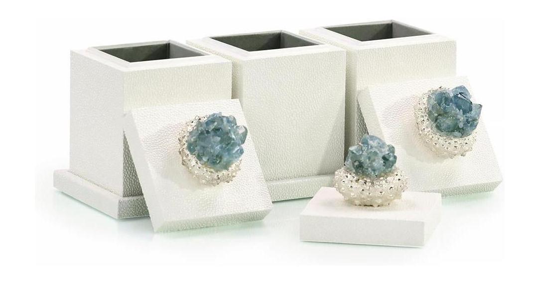 John Richard Decor Crystalline Trio Boxes