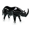 John Richard Decor Glass Rhino Sculpture