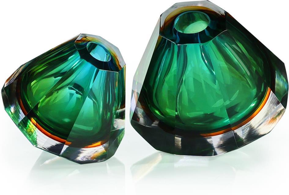 John Richard Decor Verdant Prism Sculpture