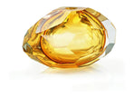 John Richard Decor Amber Crystal Sculpture