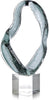 John Richard Decor Viridian Flux Sculpture on Crystal I
