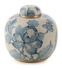 John Richard Decor Lidded Bloom Jar, Wide