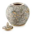 John Richard Decor Lidded Foliage Jar