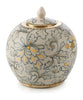 John Richard Decor Lidded Foliage Jar
