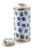 John Richard Decor Lidded Ginkgo Jar