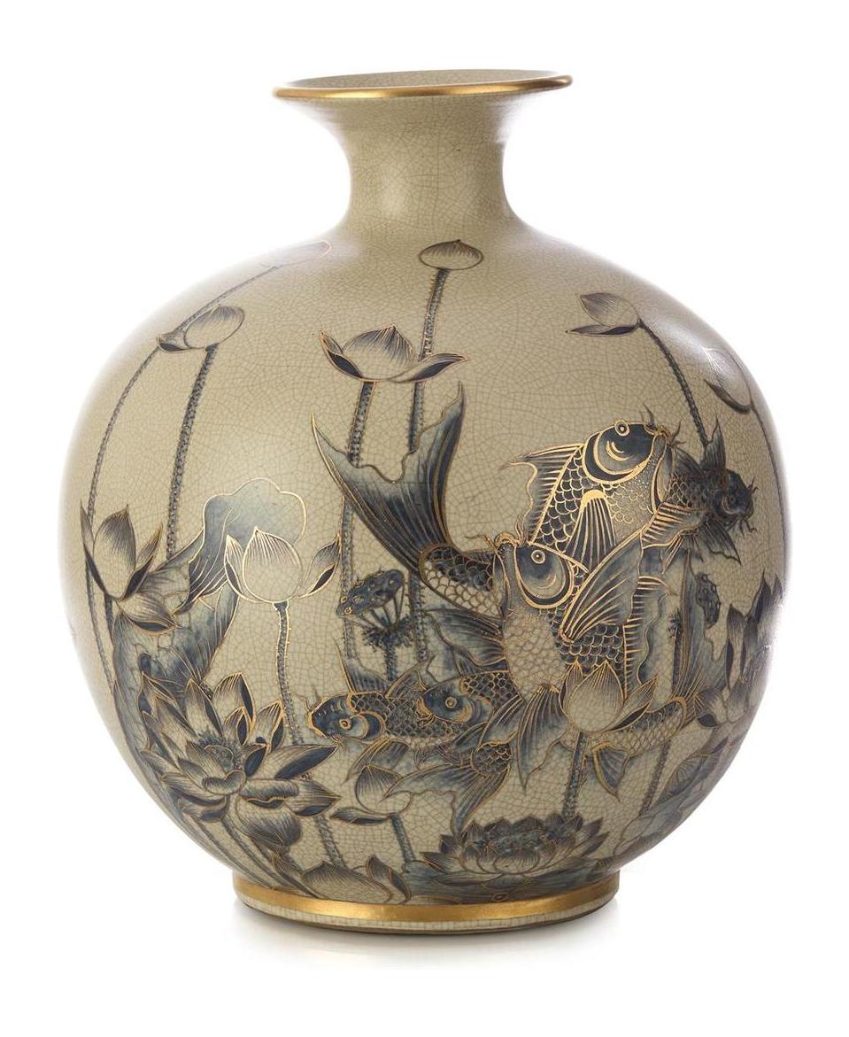 John Richard Decor Moonlit Garden Vase