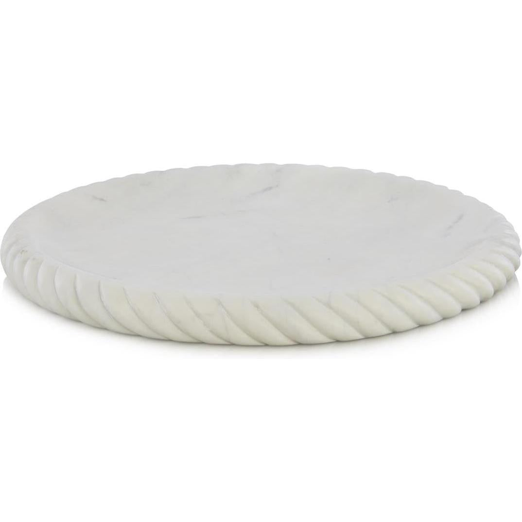 John Richard Decor Spiraled Marble Bowl