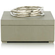 John Richard Decor Silver Coil Box