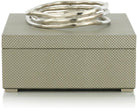 John Richard Decor Silver Coil Box