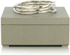 John Richard Decor Silver Coil Box