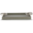 John Richard Decor Silver Coil Tray
